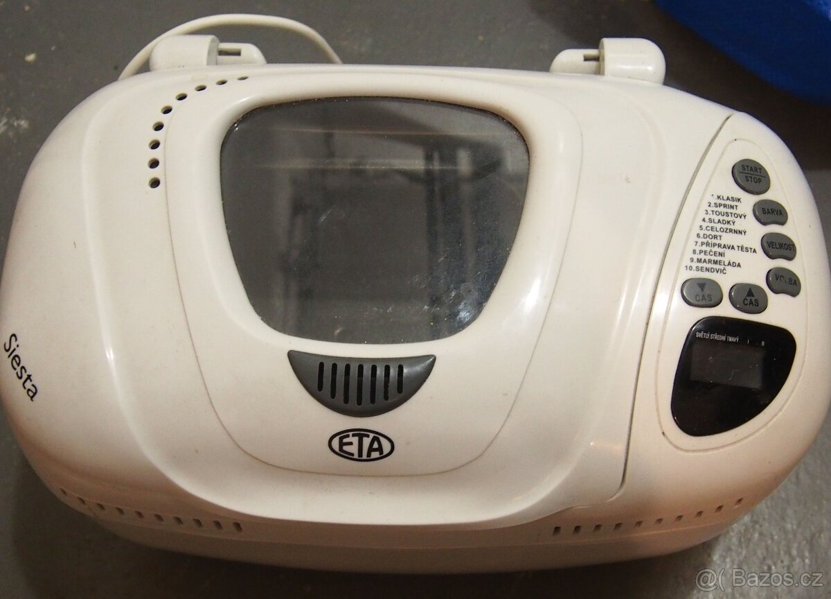 domácí pekárna Eta Siesta