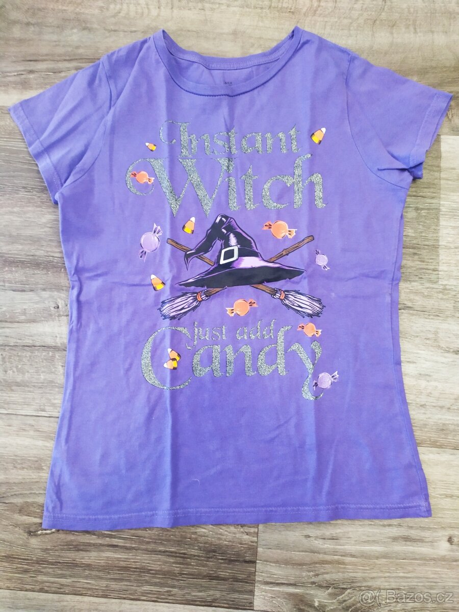 Fialové triko vel. S