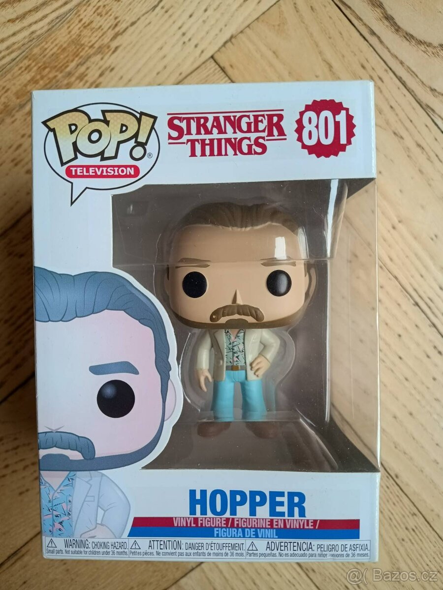 Funko Pop Stranger Things Hopper 801