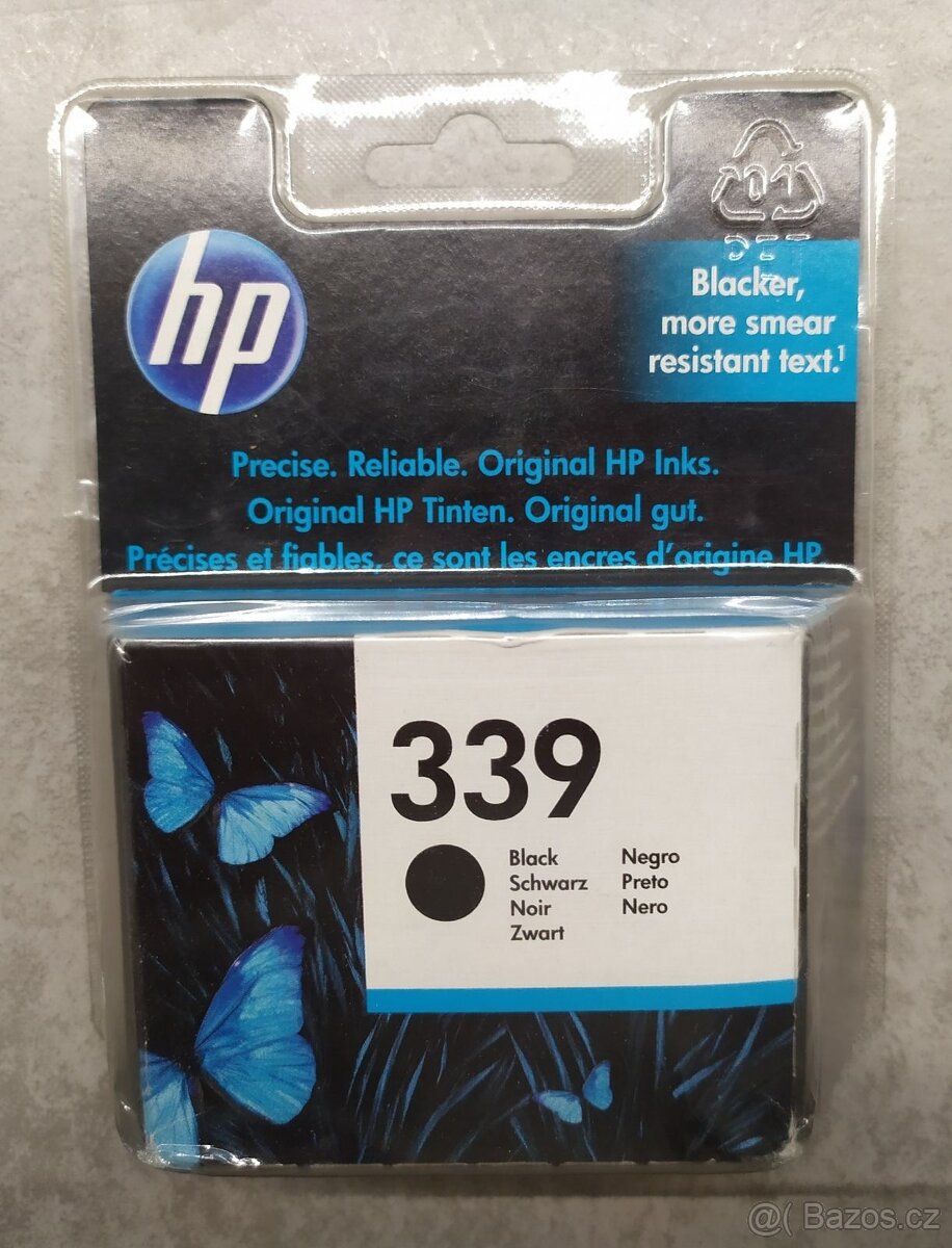 HP 339 inkoustová náplň černá pro tiskárny