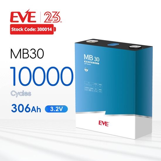 Baterue eve Lifepo4 Mb30 306ah