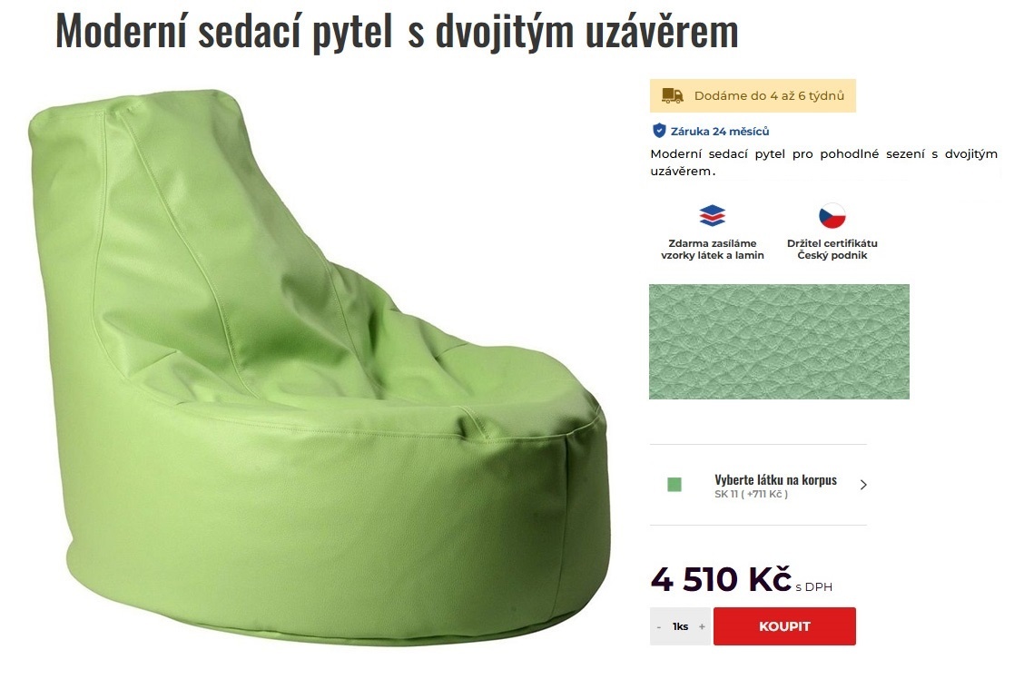 Sedací vak, pytel