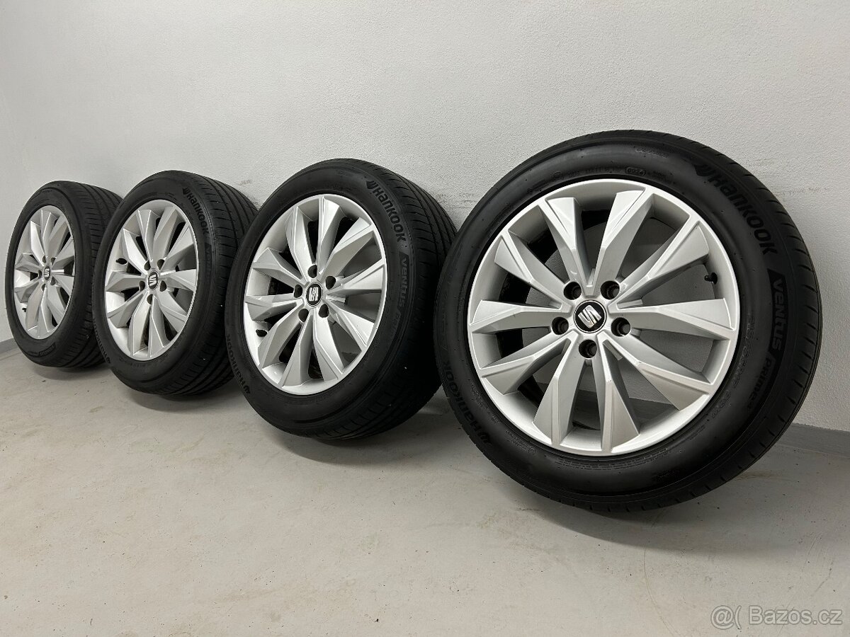 Škoda Karoq 215/55/17 alu kola Ateca T-roc Superb Passat