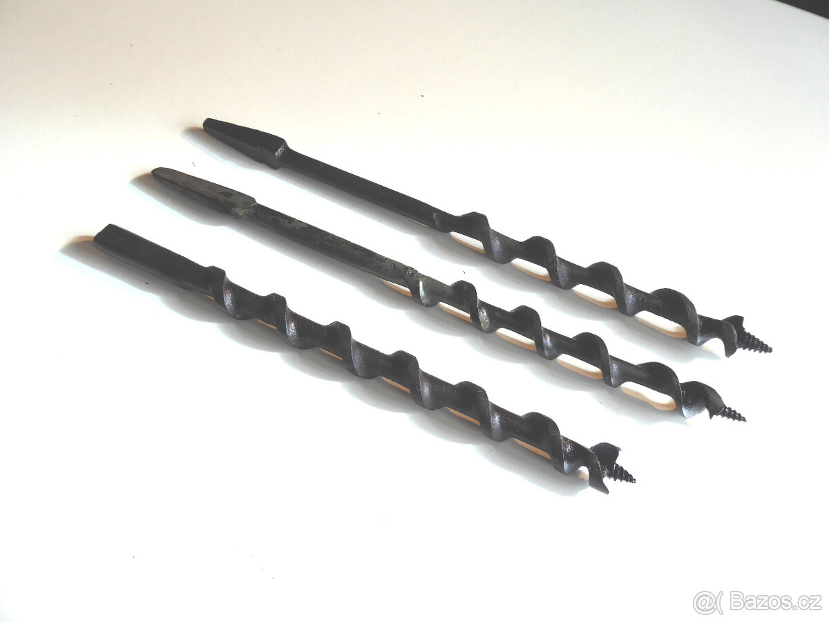 B225_ Truhlářský vrták, 3 ks, 14, 14 a 18 mm, za vše