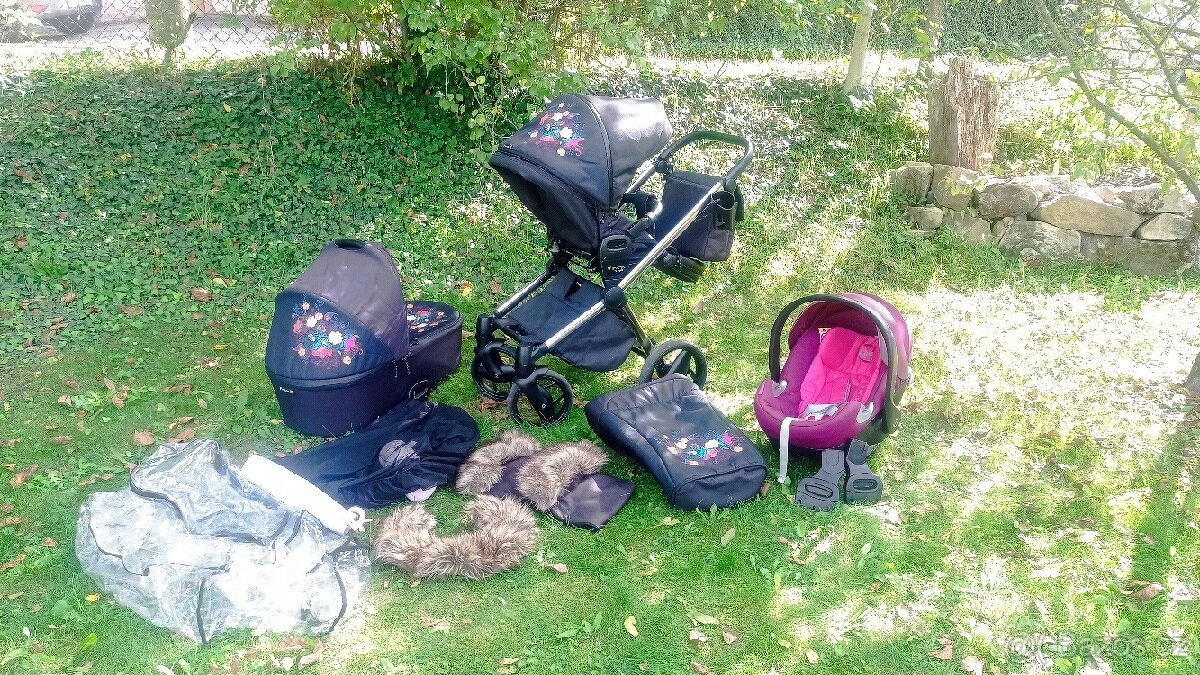 Invictus V-plus černý limitovaná edice + Cybex platinum