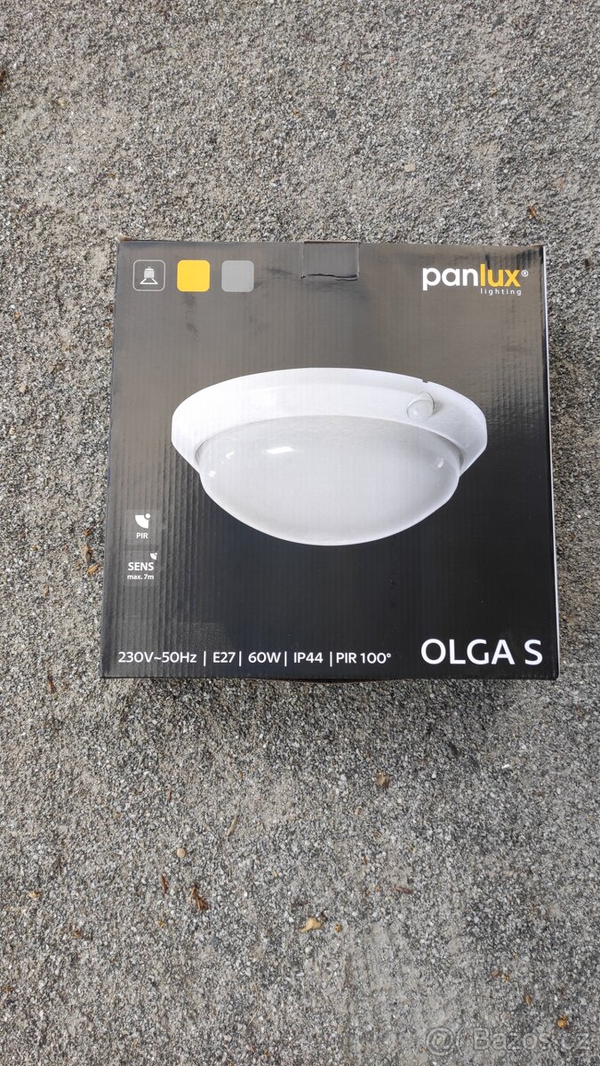 Světlo svítidlo Olga S s čidlem
