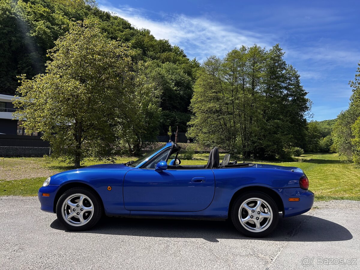Mazda MX-5 NB 1.6 (2001), nová STK (do 02/27), super stav