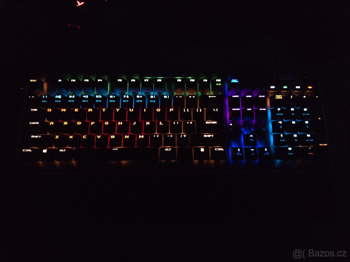 Klávesnice EVGA Z20 RGB Optical (US int., linear,podsvícení)
