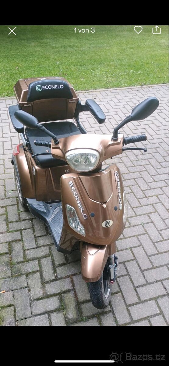 Elektrický Skútr Econelo J1000