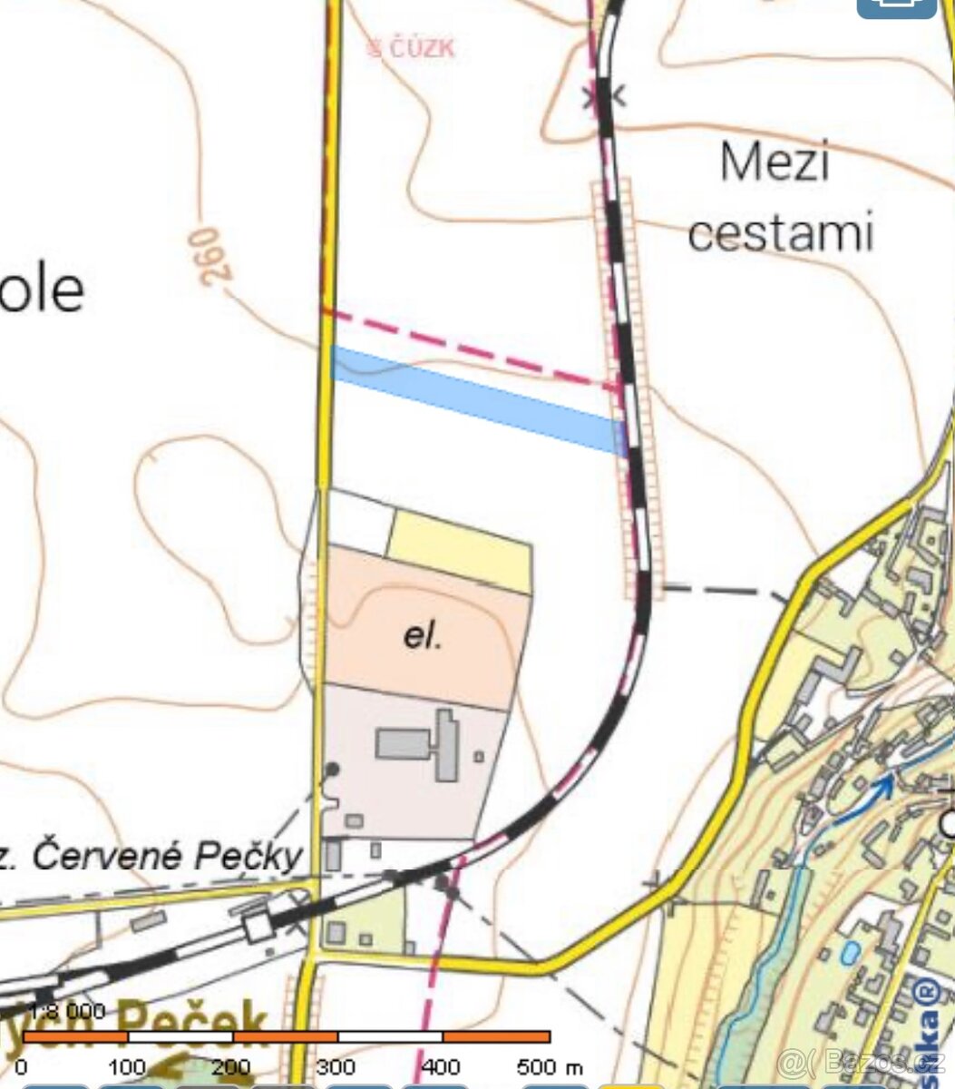 Pozemky (pole) Červené Pečky