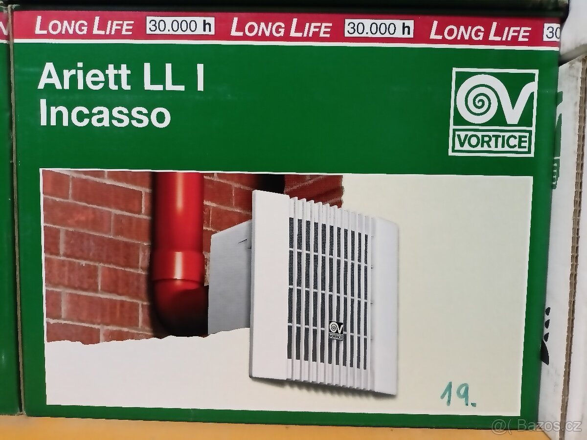 Ventilátor VORTICE ARIETT LL I - VÝPRODEJ