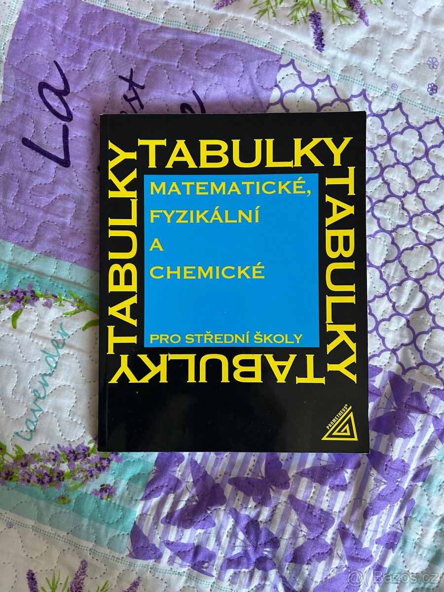 tabulky matematické, fyzikální a chemické