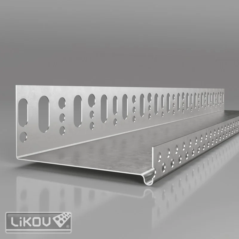 Zakládací lišta - profil soklový LO 07/203/2000 2m (200mm)