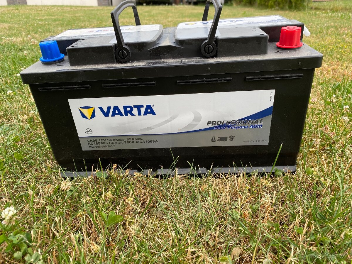 prodám autobaterii 12v  - obytný vůz