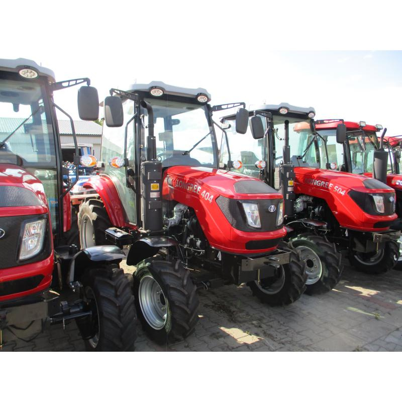 Malotraktor Longree 404 s kabinou a klimatizací