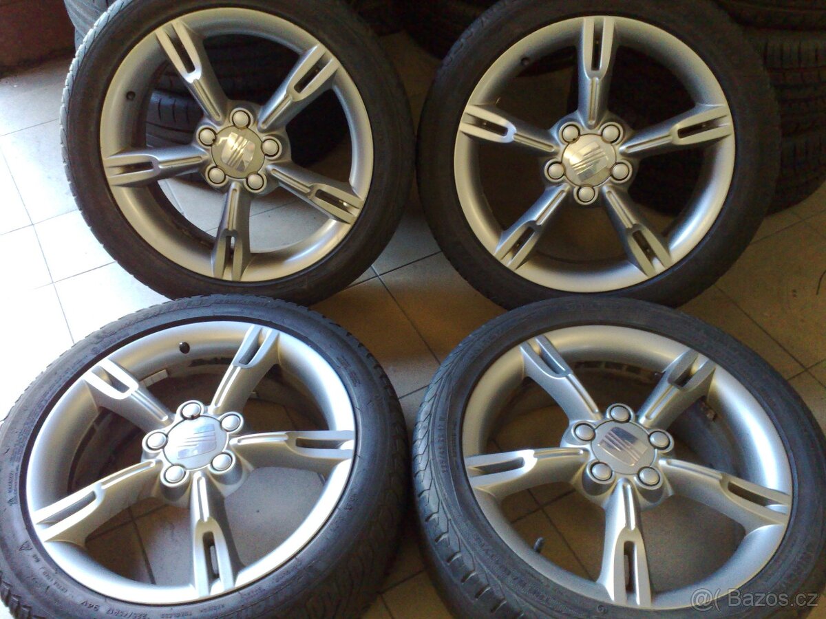 alu kola 5x112 r17 original seat 225/45/17