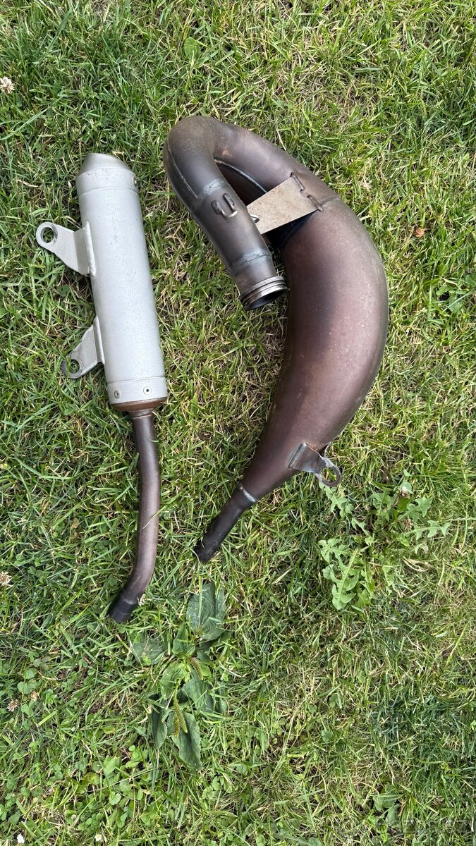 Laděný výfuk DOMA na ktm 125