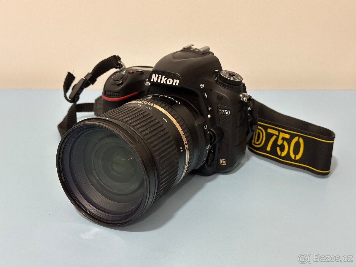 Nikon D750 + Tamron 24-70mm f/2.8 VC USD + UV filtr VF FOTO