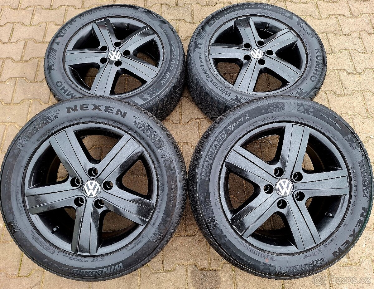 Disky originální VW T5, T6, Multivan, Caravelle 5x120 R17