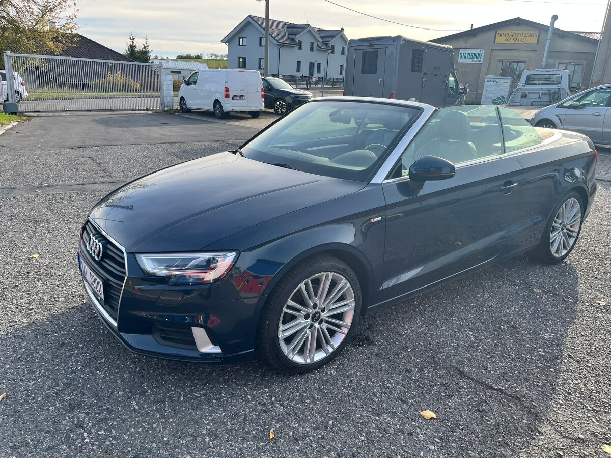 Audi A3 Cabrio Virtual kokpit, servisní kniha