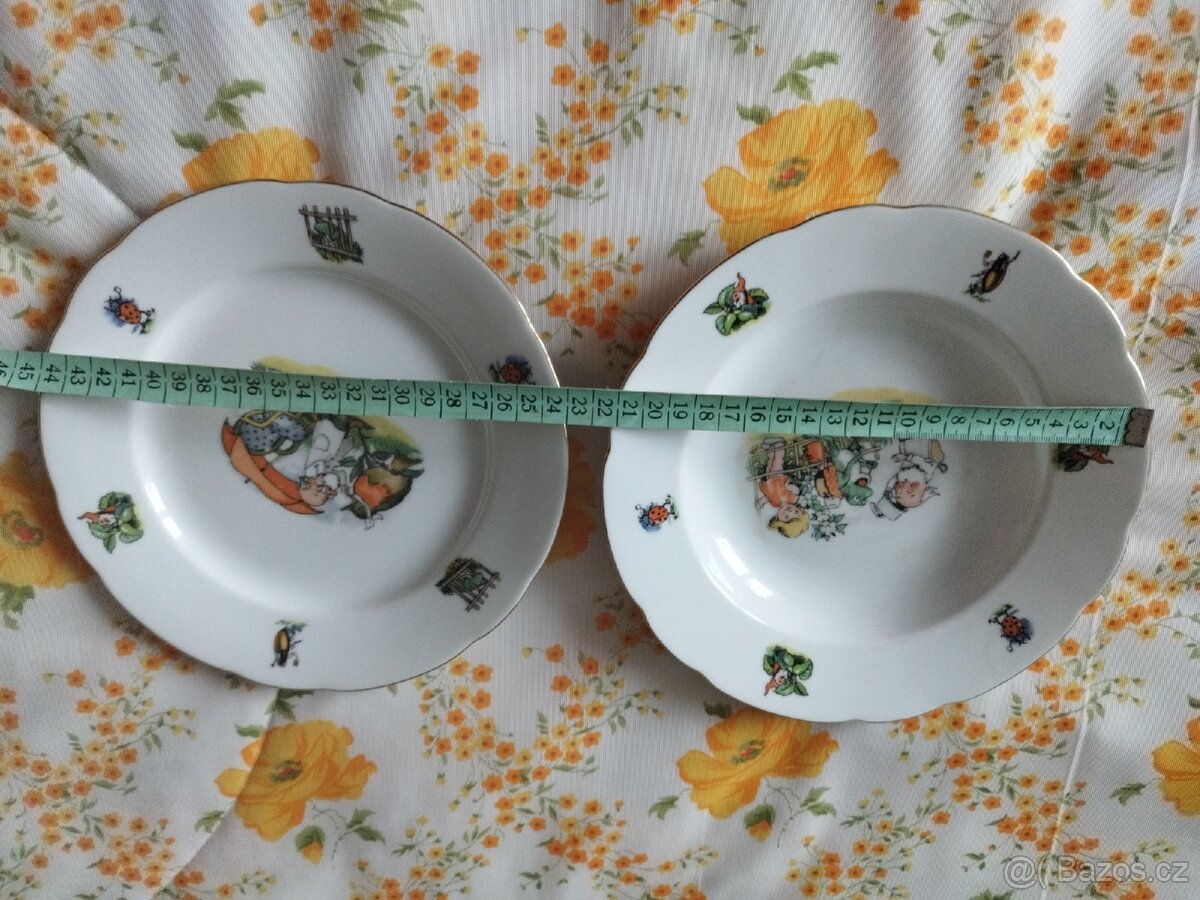 retro jídelní sada. Dětská..