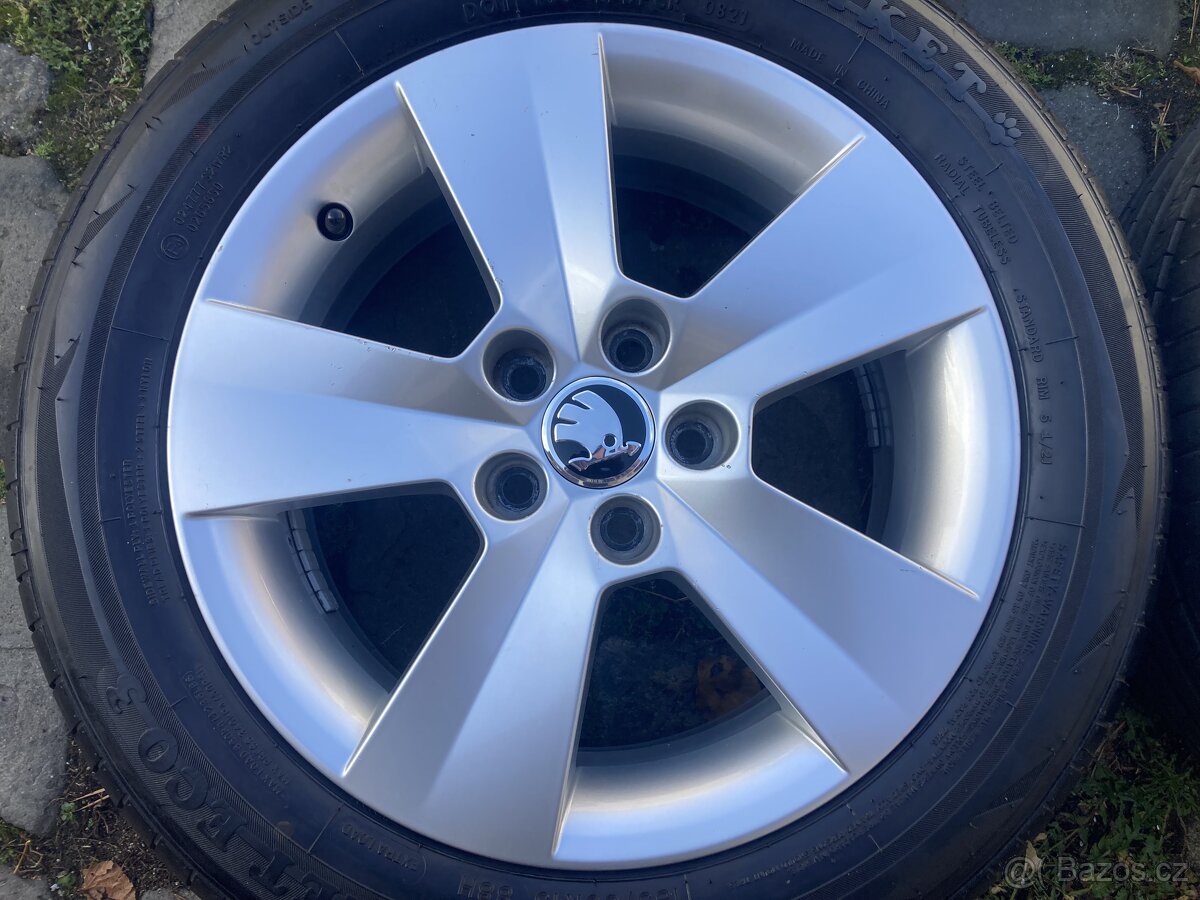Alu kols ŠKODA FABIA 3 + RAPID letní TOMKET 185/60R15