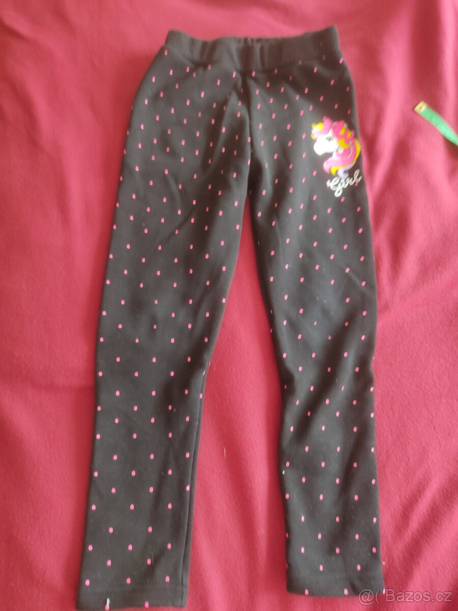 Zateplené legíny vel. 128