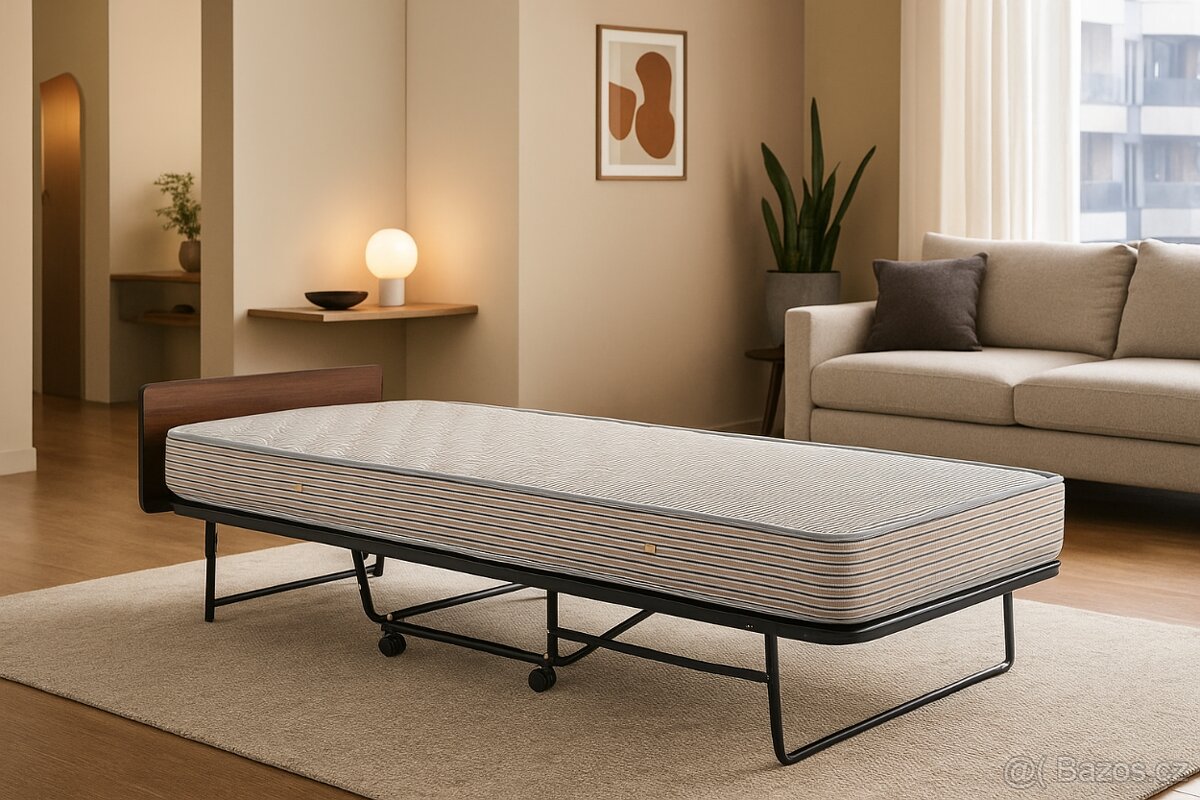 Skládací postel - pohodlí, které nezabere místo