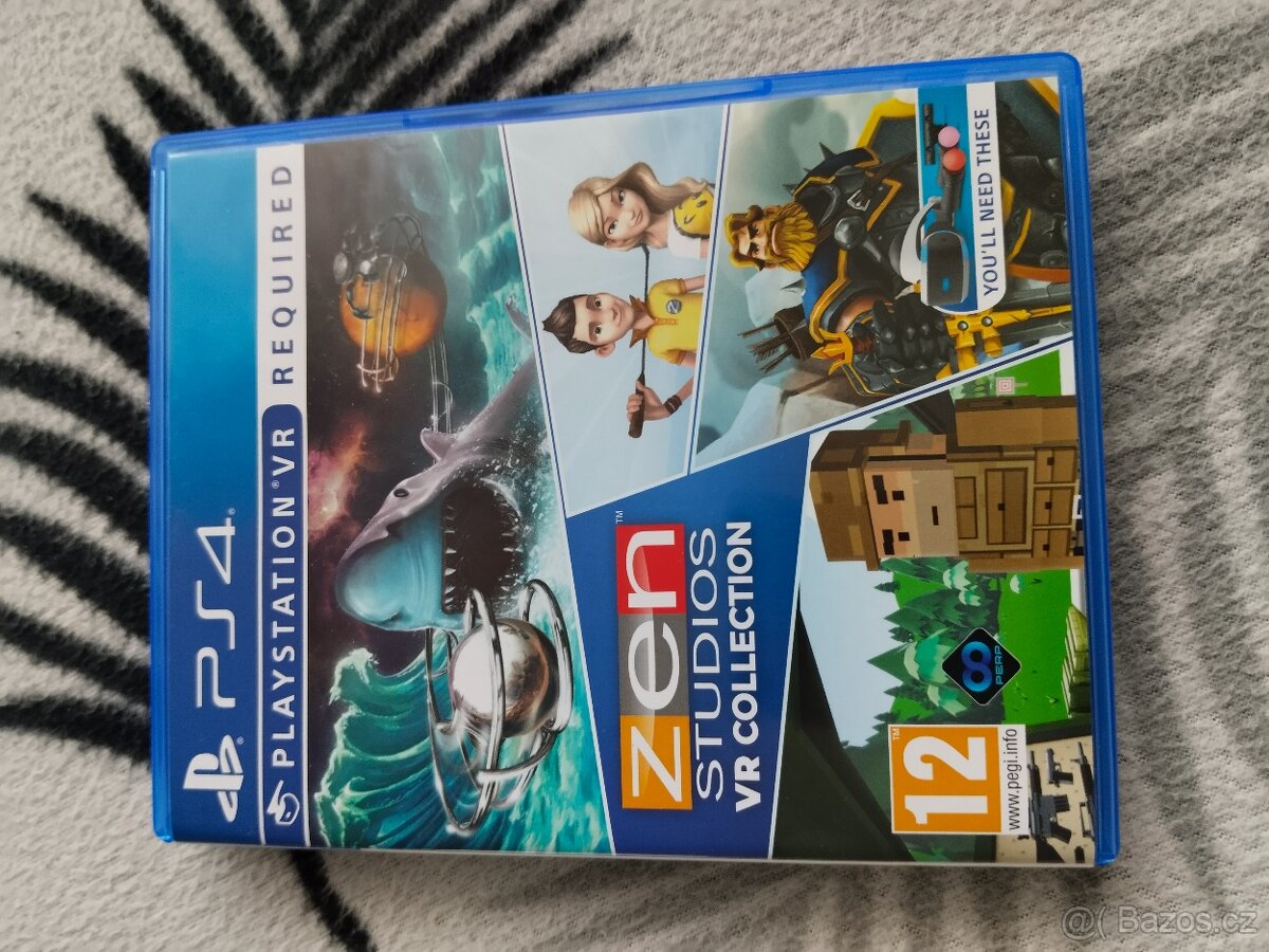 Čtyři hry na vr1 PlayStation 4
