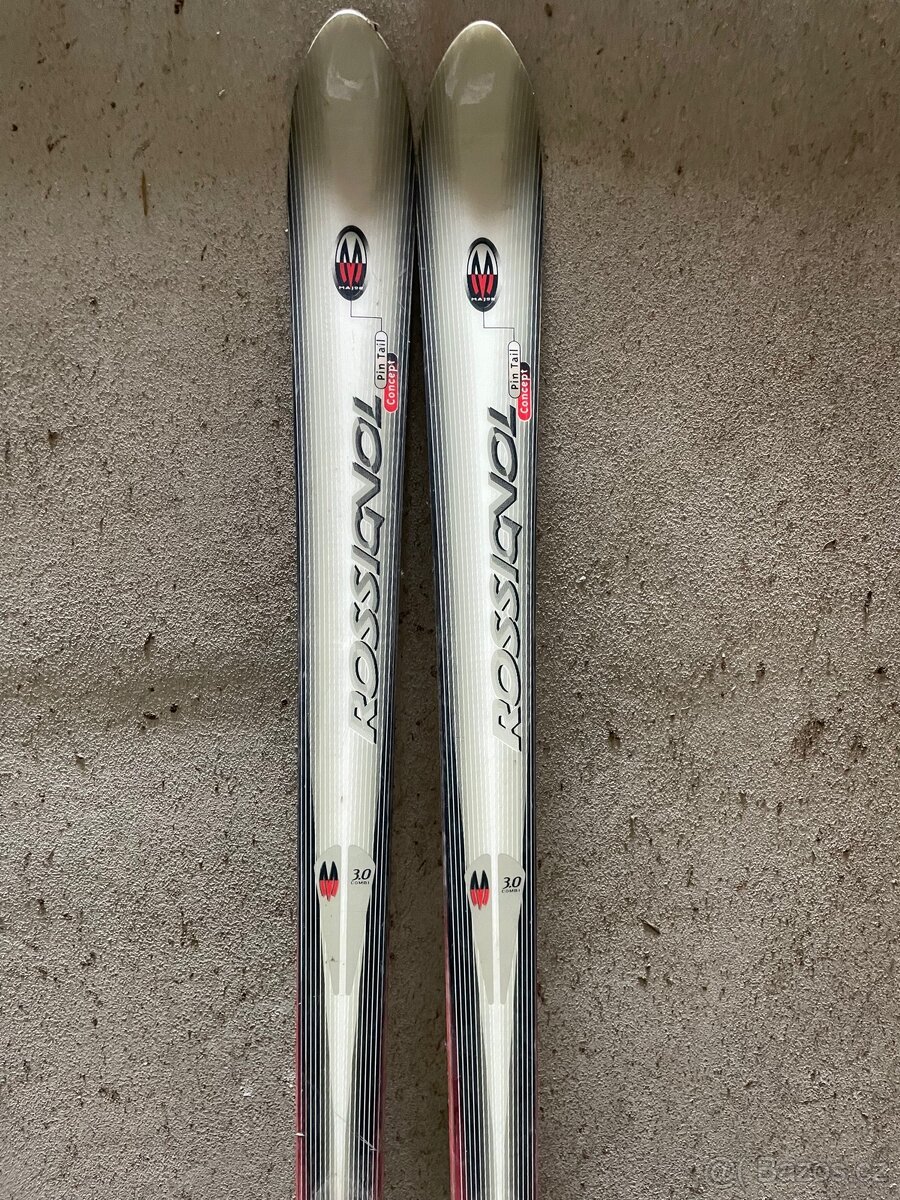 Lyže Rossignol + lyžařky