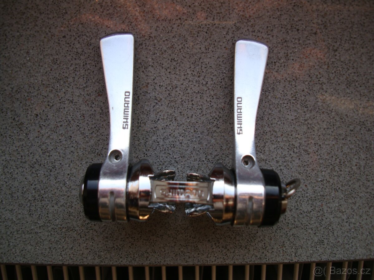 Shimano řadící páčky SL-S434 + shimano I. generace-vintage