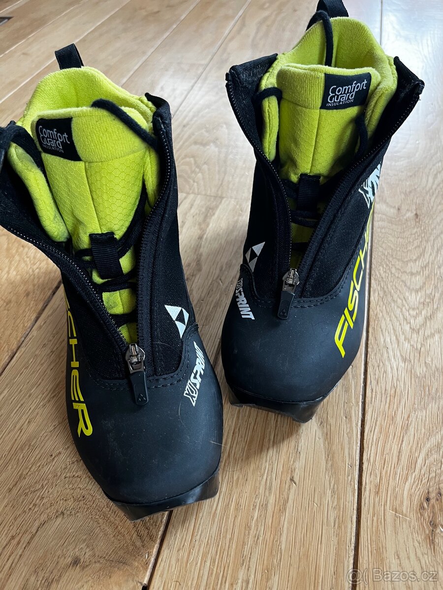 Dětské boty na běžky Fisher, vel. 36 / NNN / Prolink vázání