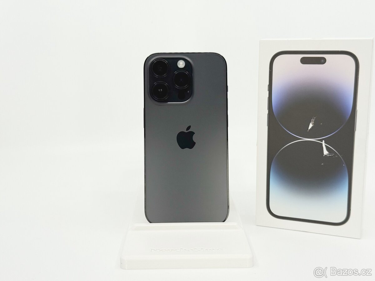 iPhone 14 Pro 128GB Space Black, baterie 87%, DPH