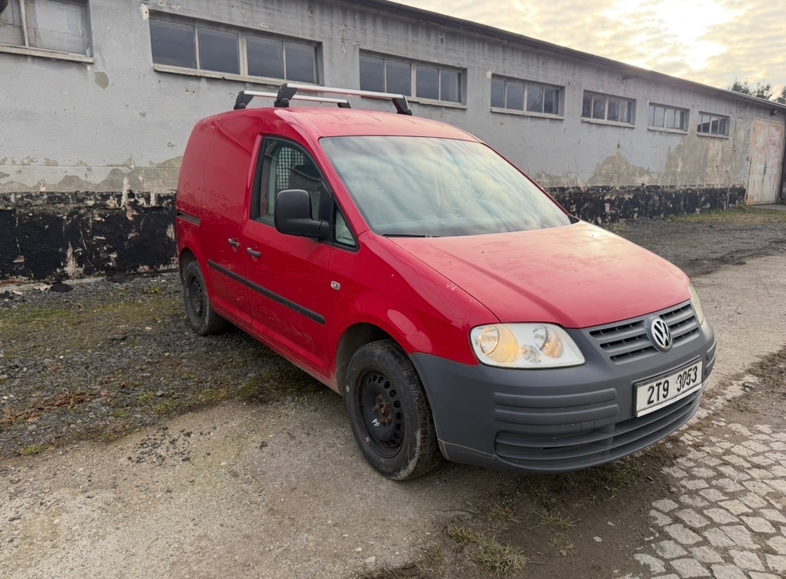 VW Caddy 2.0 SDI, 51kW, ČR naj. 177 tis km