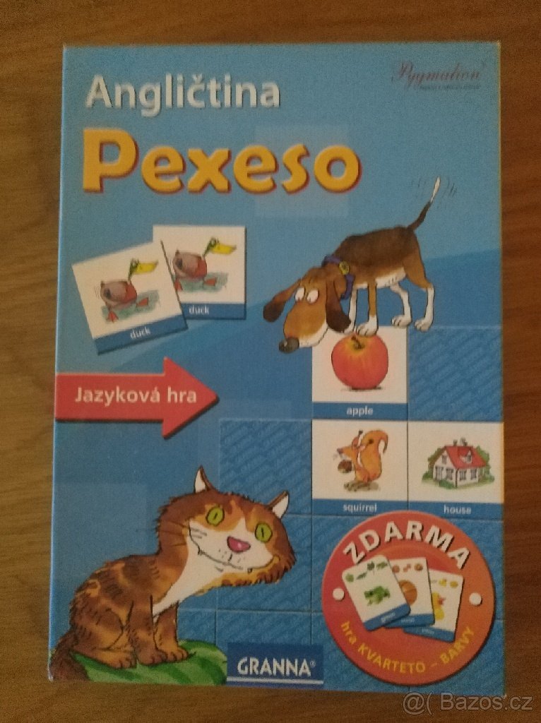 Pexeso Angličtina