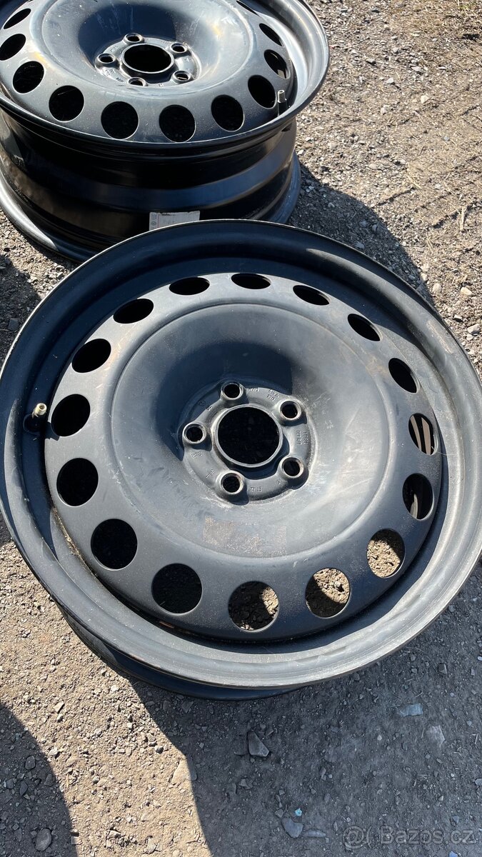 Plechové disky R16, 5x100