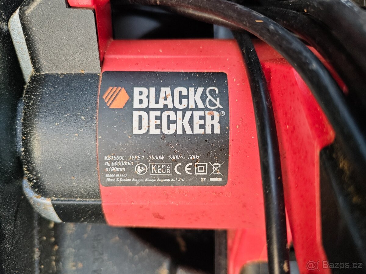 Pila kotoučová Black&Decker KS1500LK