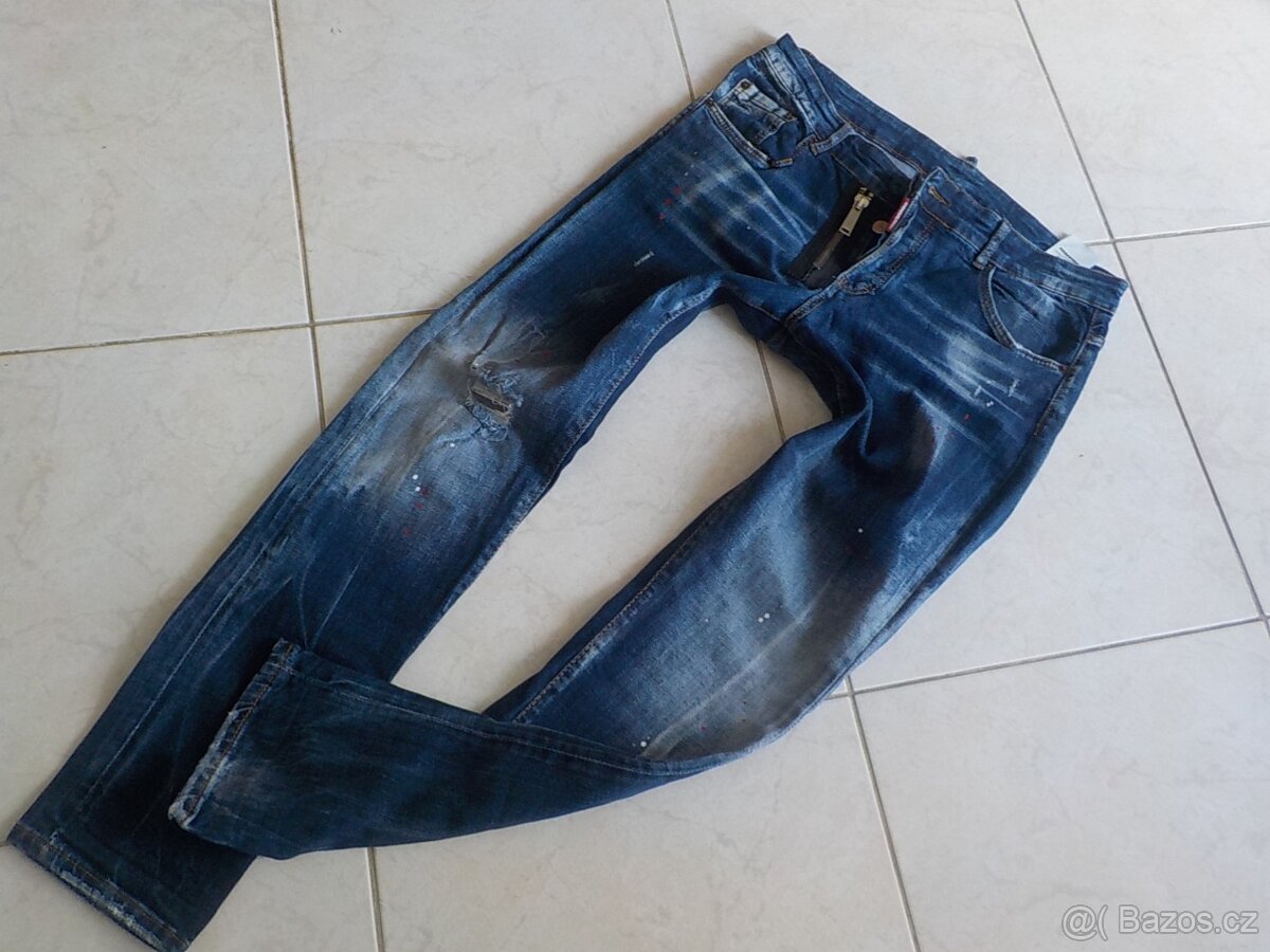 Dsquared džiny vel 52 pas90+ elastan/muž