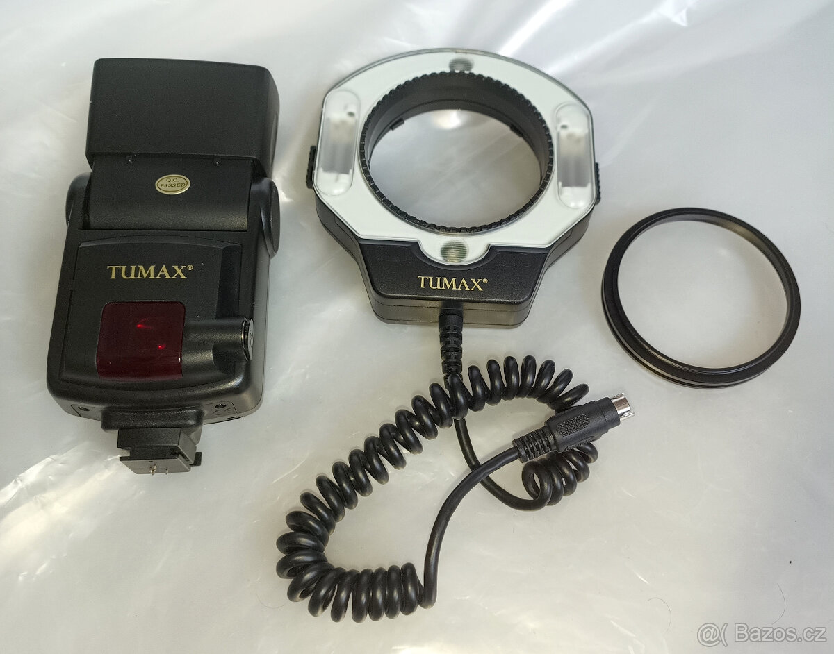blesk Tumax DMF880 + DMR Olympus Panasonic