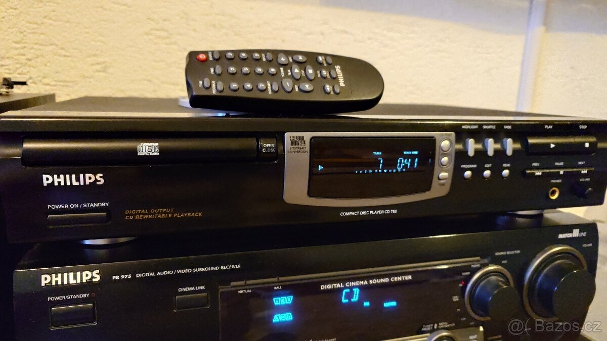 Philips CD 753 (CDtext , DAC tda1549t)