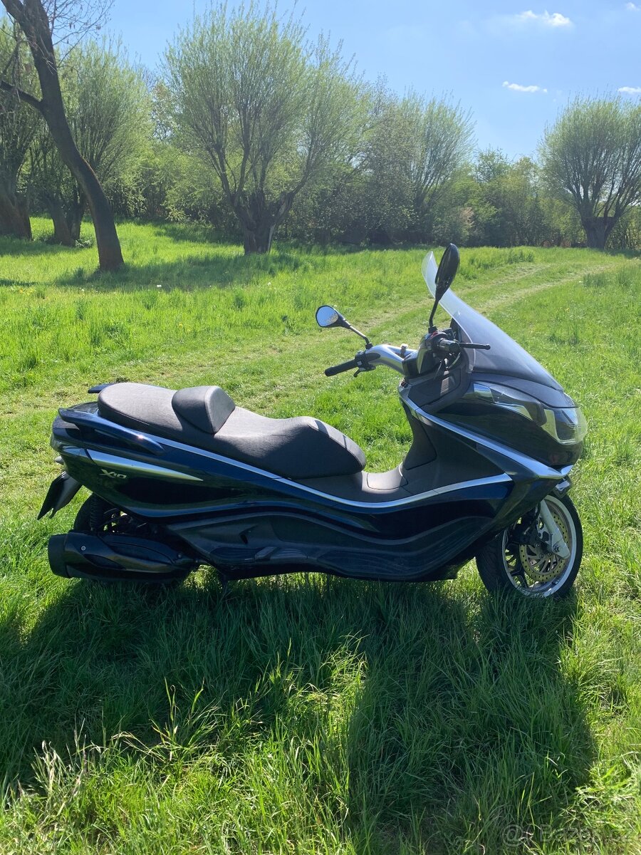 Piaggio X10 350 (24,5kw)po velkém servisu