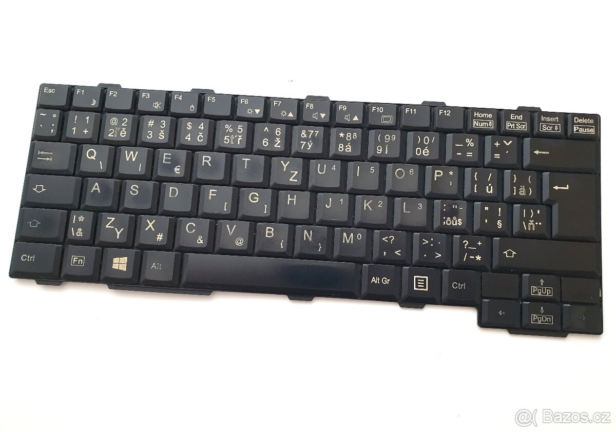 Klávesnice Fujitsu SIEMENS Lifebook,CP454010-01, černá, CZ