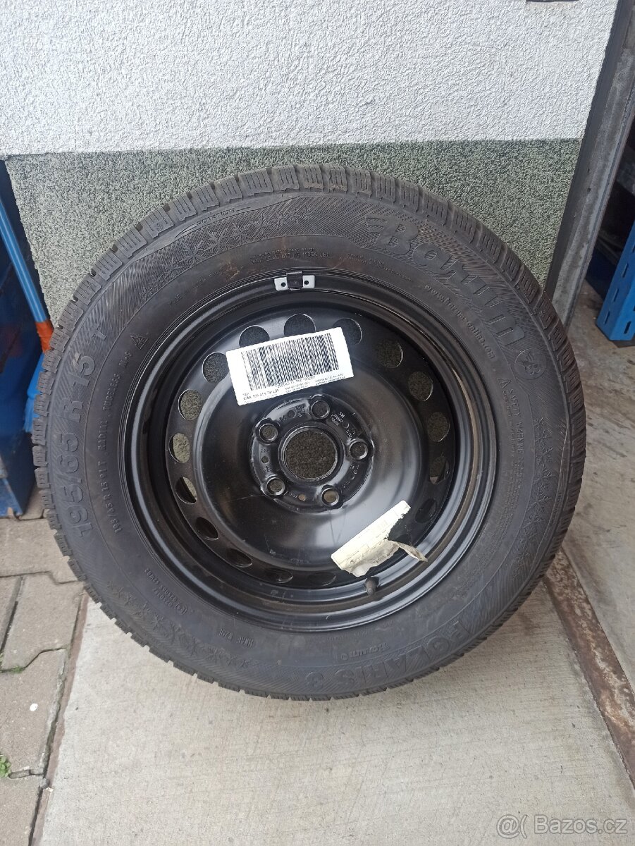 Škoda Rezervní kolo 5x112 vč. Přislušenství