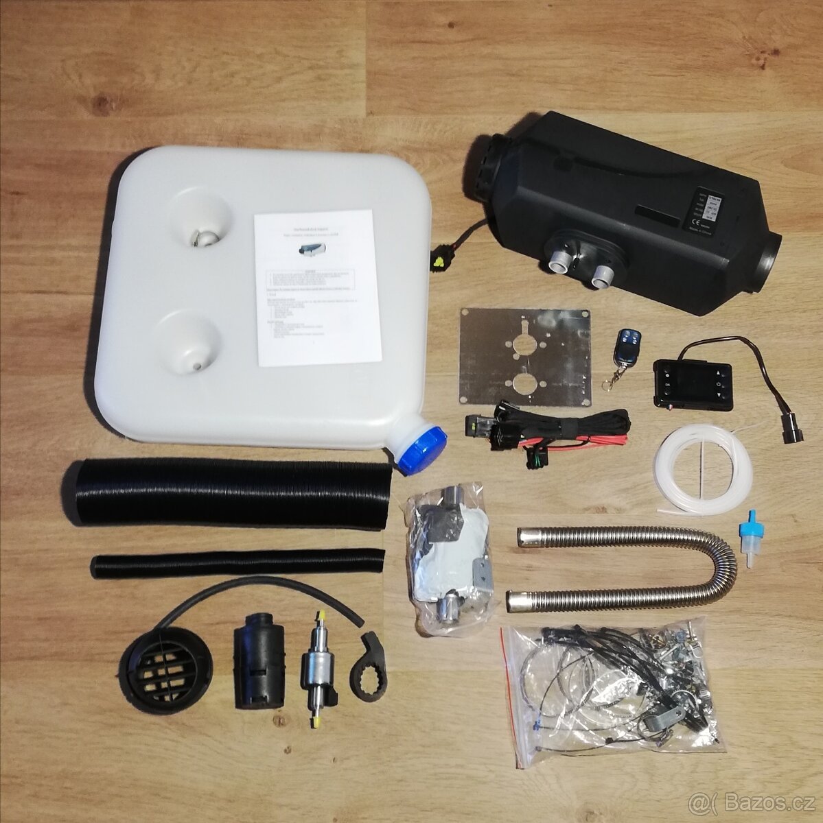 Nezávislé topení 3KW, 12V, manual ovladač, faktura