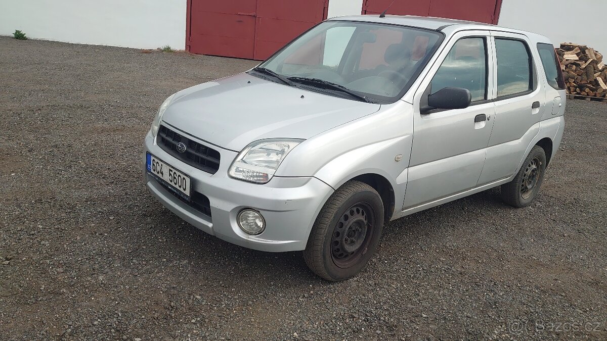 SUBARU JUSTY G3X 1,3 69 KW 4X4