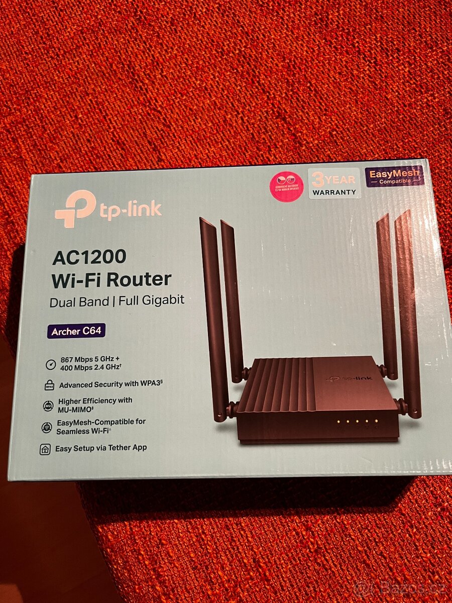 Wifi router tp-link AC1200