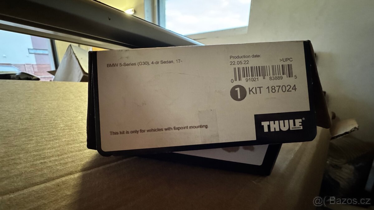 Příčníky Thule Wingbar Evo BMW 5 sedan G30