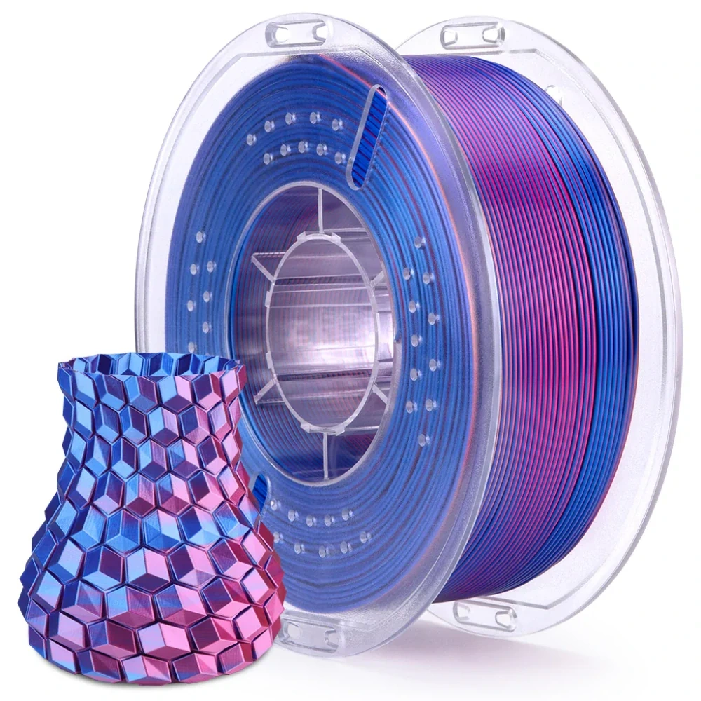 Filament Elegoo Silk PLA 1kg Blue Purple