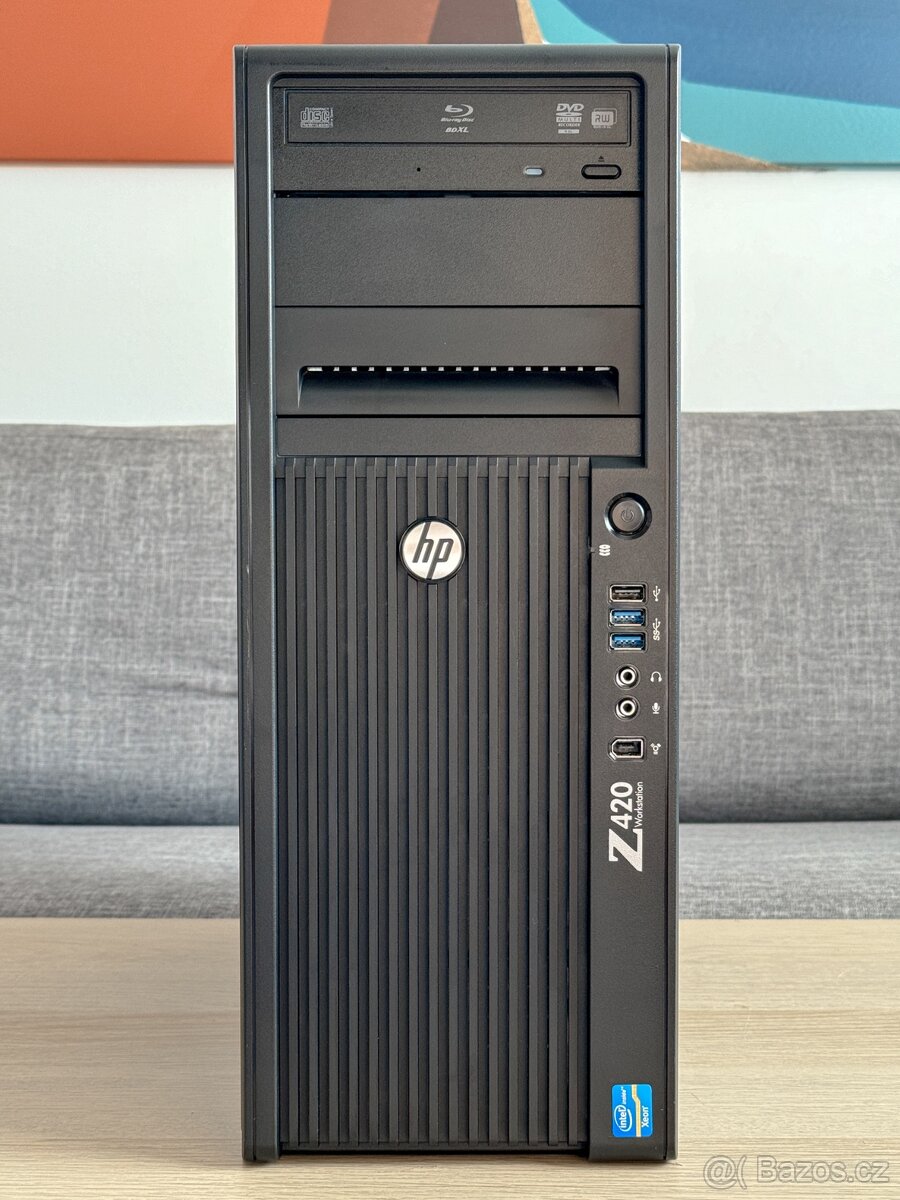 HP Z420 Workstation - E5-2680, 32GB RAM, 256GB SSD, K5000