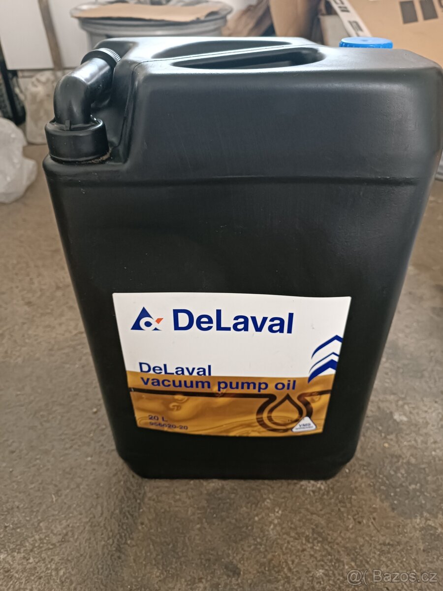 Vývěvový olej DeLaval do vakuové pumpy 20L